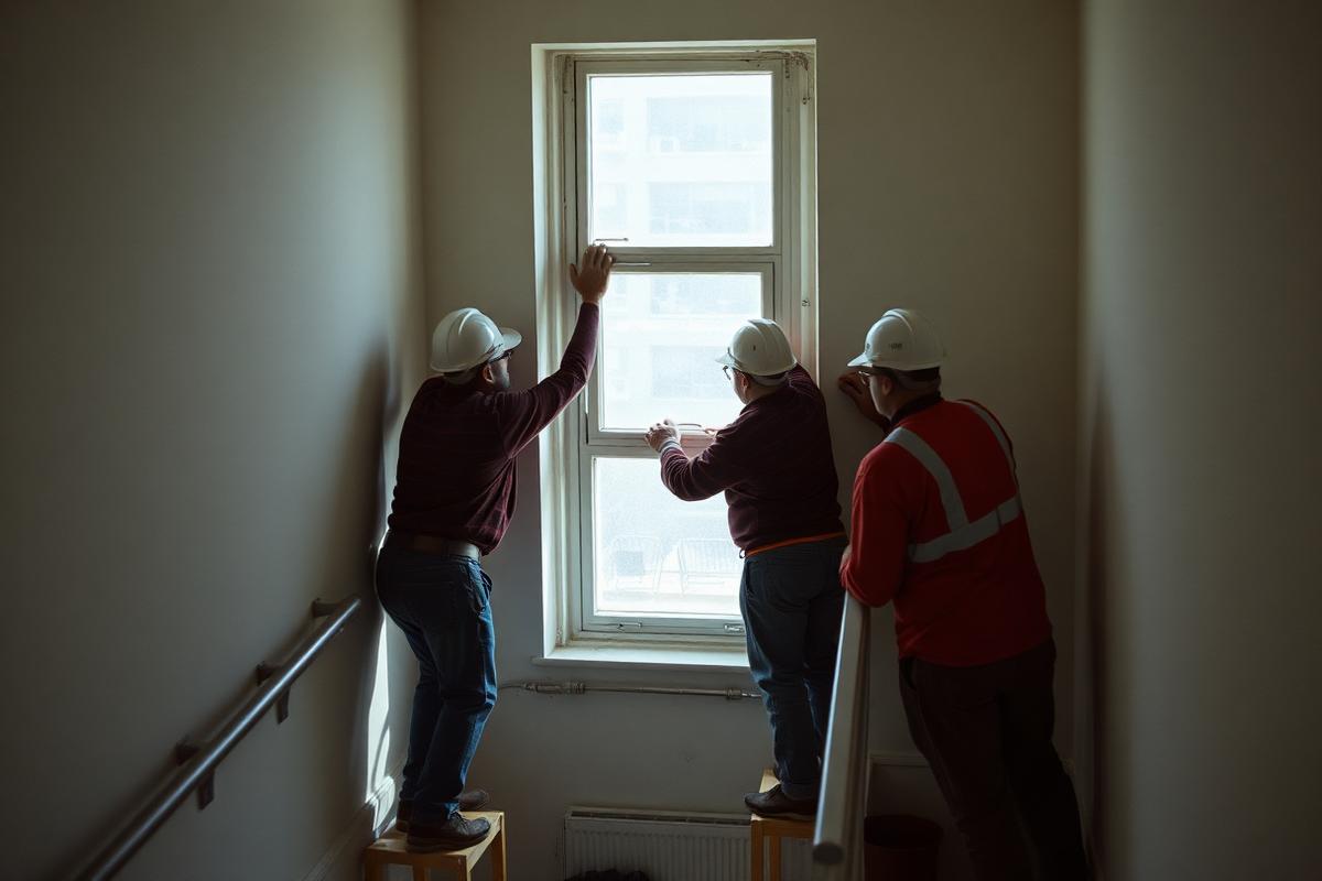 Replacing windows in common areas: decision and financing – Merbo condominium management in Budapest